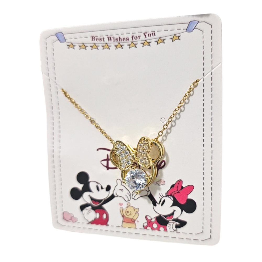 Disney Necklace Stainless Steel New NWT